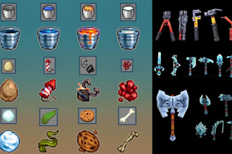 create minecraft texture pack or resource pack in 16x16px, 3d blockbench models