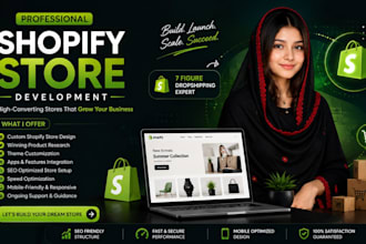clone, design or redesign shopify store as a shopify expert