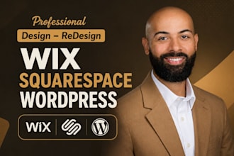 fix wix website page design wix website design wix website redesign