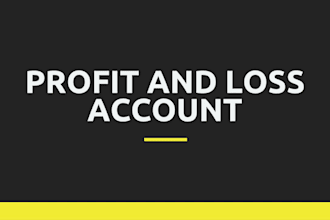 prepare profit and loss account or income statement