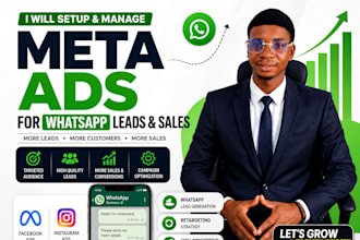 maximize sales with meta facebook instagram ads and generate whatsapp leads