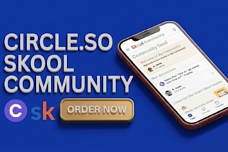 setup circle so community skool community kajabi website community manager