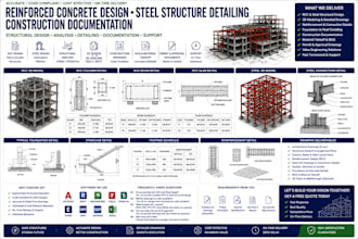 reinforced concrete design steel structure detailing construction documentation