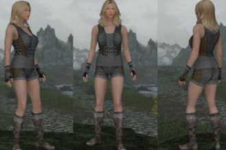 create, edit, port custom skyrim se ae weapon and armor mods