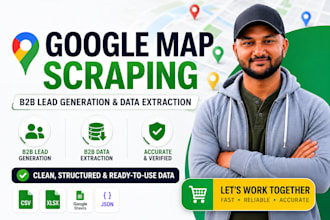 do google map scraping, web scraping and b2b lead generation