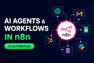 build ai agents and custom ai workflows in n8n