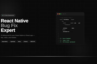 fix bugs in your react native or react app