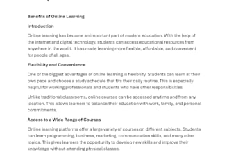 write information blog posts and educational articles