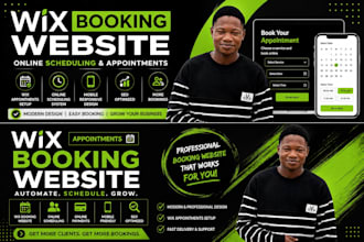 design wix booking website wix appointments wix website redesign