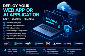 deploy your website and fix deployment issues