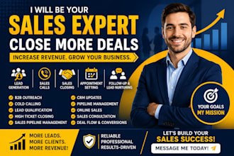 sales closer sales representative lead generation b2b sales agent sales rep