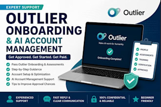 manage your acct for ai accounts , outlier ai