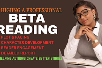 thoroughly beta read your novel thriller paranormal romance novel beta reader