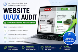 do a website user experience review to improve conversions