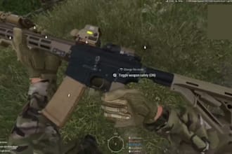 create realistic military vehicle mods for arma reforger, weapon and map