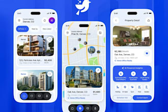 develop ai real estate app, property search app, real estate chatbot app