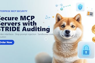develop secure enterprise mcp servers with advanced stride security auditing