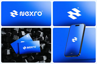 design a complete brand identity with logo, brand guidelines and visual assets