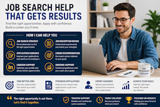 provide professional career and job search support