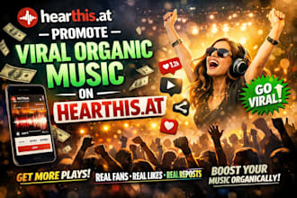 promote viral organic music on hearthis at