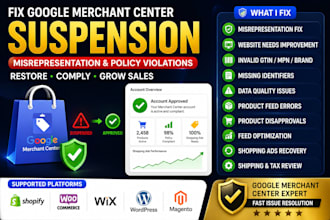 fix google merchant center fix gmc gtin mpn suspension misrepresentation fixing