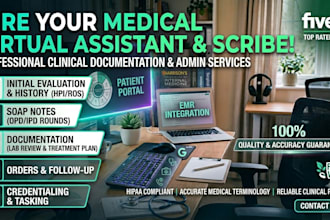 medical virtual assistance and scribe