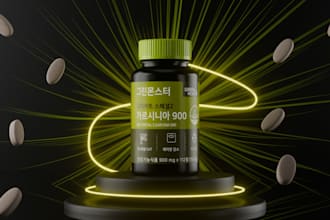 create realistic 3d product renders