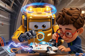 do 3d animation video, 3d cartoon animation , 3d animated explainer video