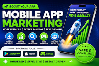 mobile app promotion app install app marketing game promotion IOS app growth