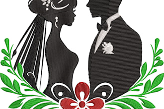 manually digitize embroidery designs for machine embroidery
