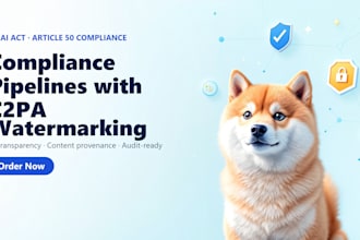 build eu ai act article 50 compliance pipelines with c2pa watermarking