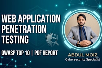 perform web application penetration testing and vulnerability assessment