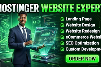 design hostinger website design, hostinger ai website, wordpress, ecommerce