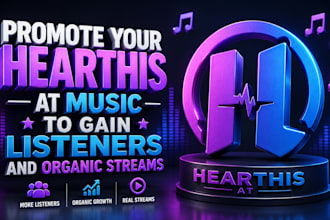 promote your hearthis at music to gain listeners and organic streams