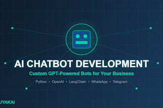 build a custom ai chatbot for your website or business