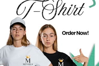 tshirt mockup for brand