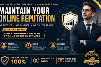 do online reputation management and suppress negative links
