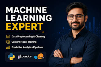 do python data training on custom machine learning models and data preprocessing