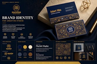 design a complete brand identity and brand style guide