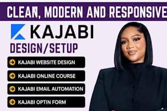 kajabi website design, kajabi online course, landing page, kajabi sales funnel