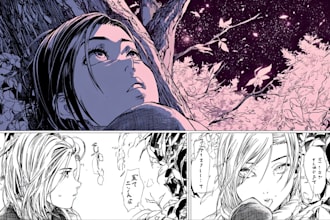 design unique manga characters for comics and stories