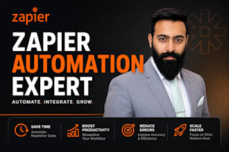 build zapier automations and zapier integrations