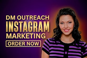 do instagram dm outreach social media manager instagram monthly engagement va