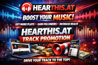 promote your hearthis at music,hearthis at track promotion