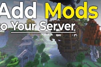 forge your minecraft serer with custom mods and plugins