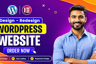 customize wordpress theme with elementor