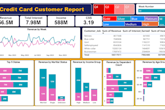 design a professional power bi dashboard for business analytics