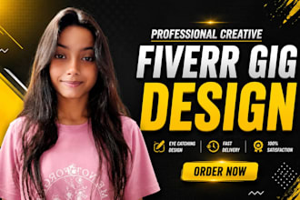 design professional fiverr gig images and gig banners