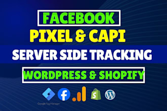 fix or setup ga4 GTM meta pixel  capi server side tracking