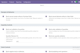 build a custom odoo inventory module